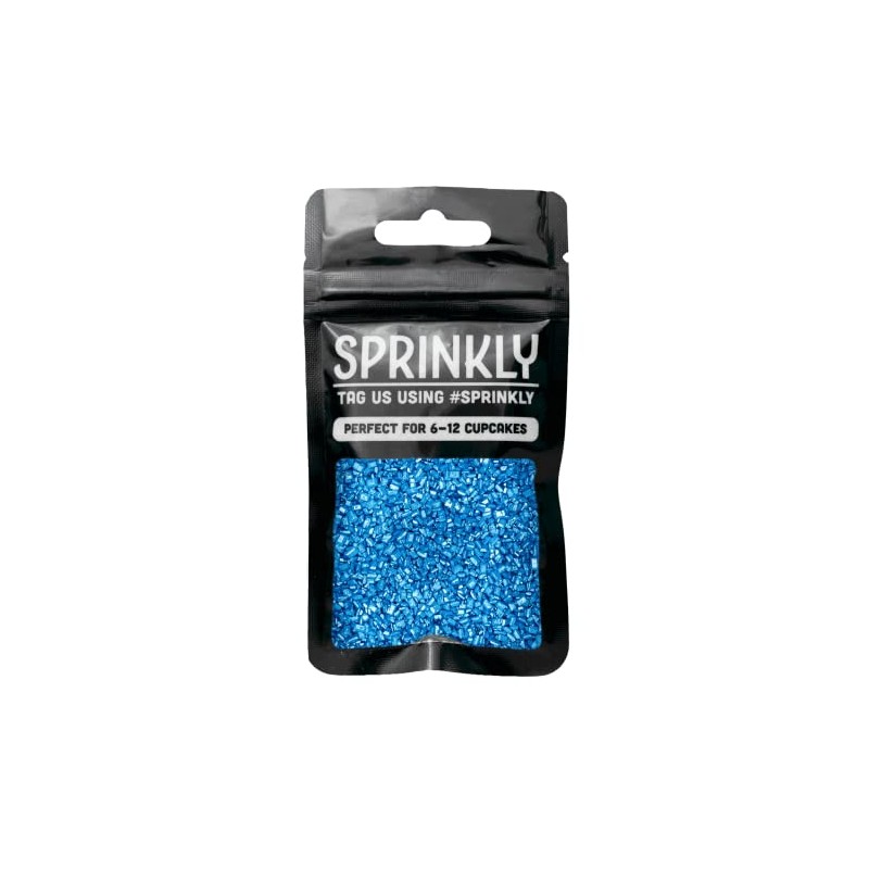 SPRINKLY - Sparkling Sugar - Blue - 30g