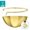 EGLO Decorative Anti-Glare, Accessory for G80 Bulbs, Attachable Bulbs, Anti-Glare