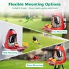 Bird Feeder Camera Wireless Outdoor, Dual Seed Chambers & Squirrel-Proof,