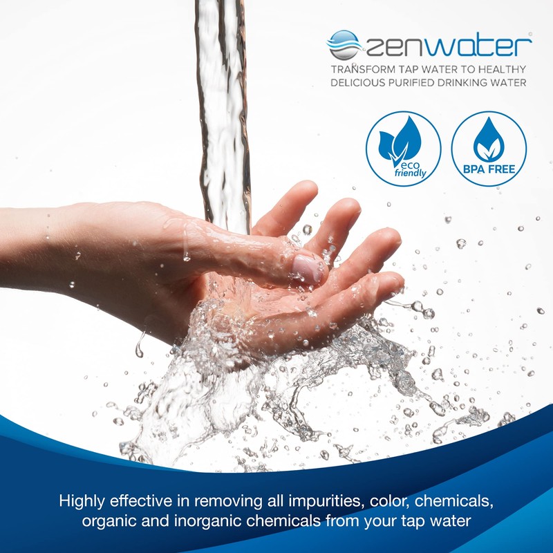 ZENWATER Genuine Micro Ceramic Dome Filter Replacement - Exclusively for