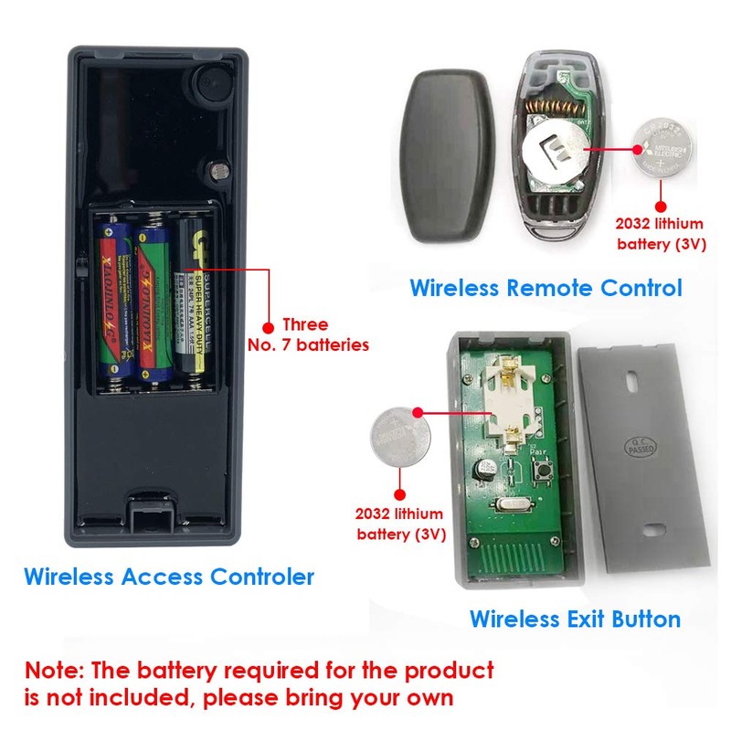 Access Control Keypad Reader Smart Keypad Lock IP65 Waterproof Remote
