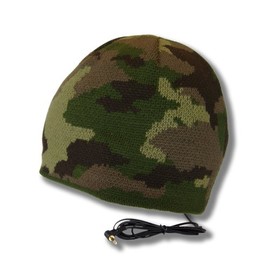 TOOKS Brigade Headphone Hat with Built-in Removable Headphones - Color: Woodlands