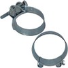 4x Lumonic Joint Bolt Clamp 80-85 mm Galvanised Exhaust Clamp