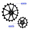 Carbon Big Pulley with Ceramic Bearing Pulley Set Gear Set