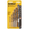 DEWALT Drill Bit Set, Brad Point, 6-Piece (DW1720) , Black