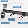 Garage Tool Organizer Storage Wall Mount with Adjustable Swivel Buttons