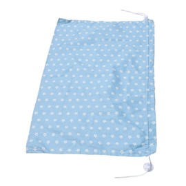 Mobestech Insulated Car Window Covers Heat-reducing Side Curtains Suction Cups Decorative Blue Pattern Easy Fit