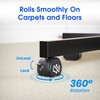 Zontera Mobile TV Stand for 23-60 Inch LCD LED OLED