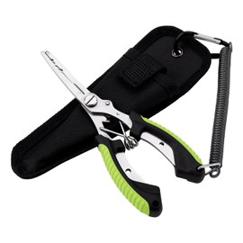 BOXOB Fishing Pliers, Metal Fishing Pliers, Saltwater Fishing Pliers, Hook Remover, Needle-Nose Pliers, Fishing Pliers, Hook Remover, Multifunctional Tool Accessories, Fishing Equipment and Gifts for