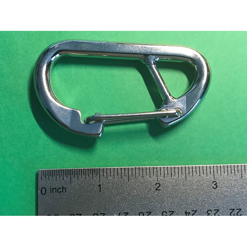 US Stainless Stainless Steel 316 Spring Hook Carabiner 5/16 Marine