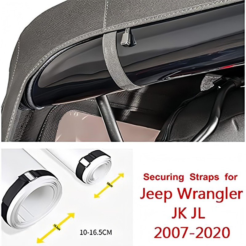 Soft Top for Jeep Door Strap，for JK JKU YJ TJ
