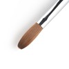 KADS Pure Kolinsky Hair Bristles Acrylic Nail Brush Oval Curled