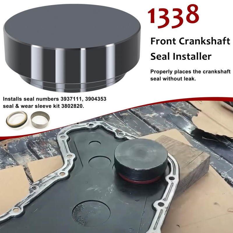 1338 Front Cover Crankshaft Seal Installer &5046 Wear Sleeve Installer