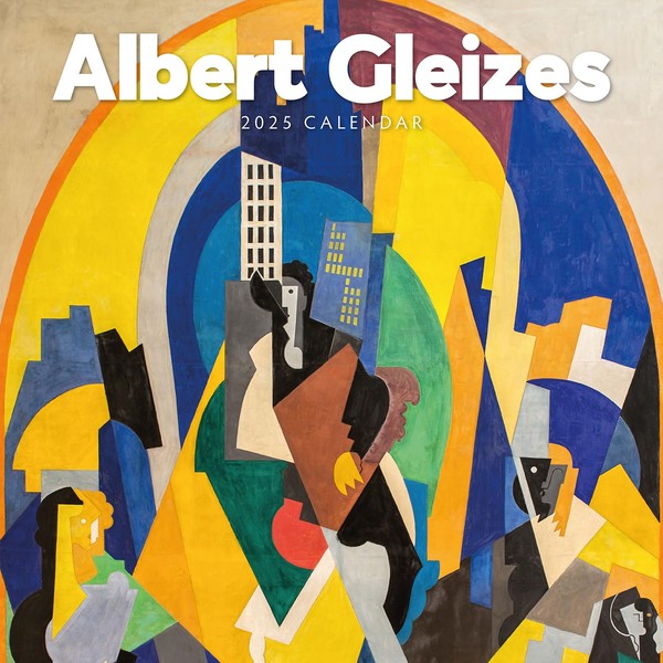 Red Robin 2025 Albert Gleizes Monthly Wall Calendar | 12"