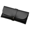 TongTang Glasses Case, Sunglasses, Soft Leather, Stylish, Simple, Stylish, Black