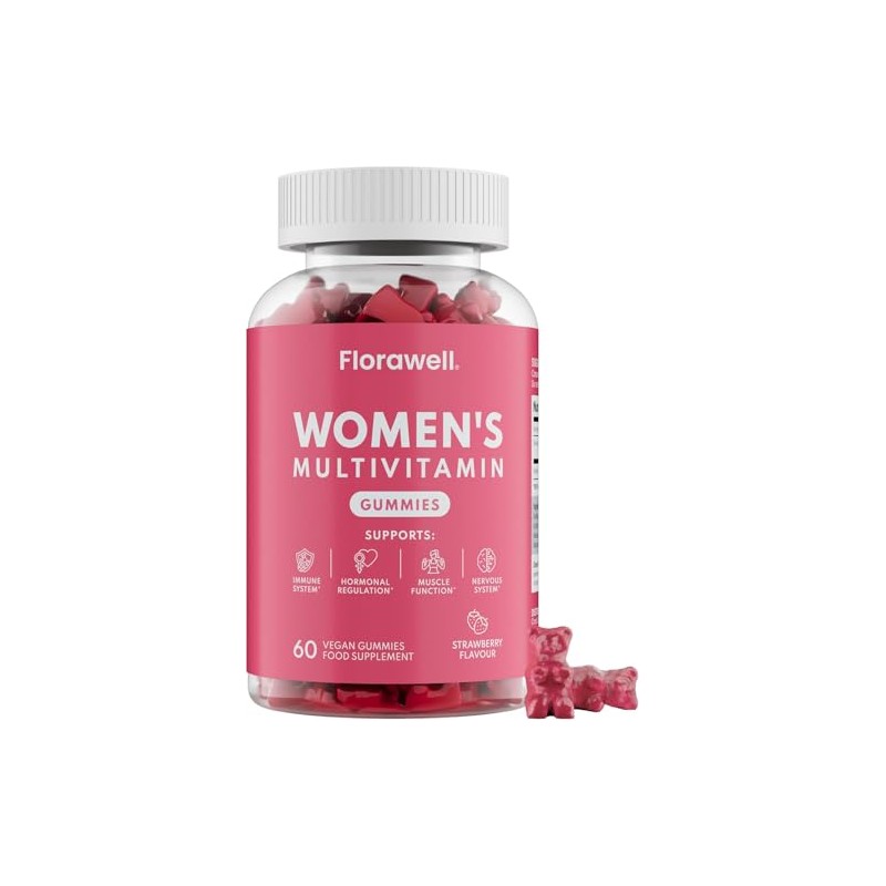 Multivitamin Gummies for Women - 16 Key Vitamins & Minerals