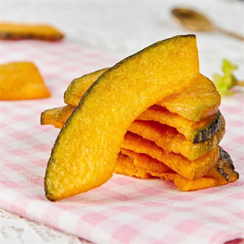 Pumpkin Crunchy 8.46oz Dried Pumpkin Bagged Crispy Fruits and Vegetables