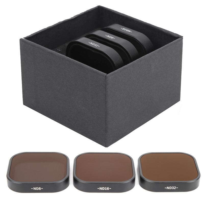 TELESIN Motion Camera Filter Kit ND 8/16/32 Neutral Density Filter