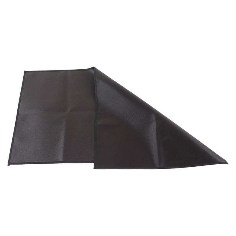 Grill Mat Fireproof Heat Resistant Insulated Pad Protector Black for