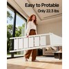 SOLADDER 6 Step Ladder, Anti-Slip and Foldable Step Ladder for