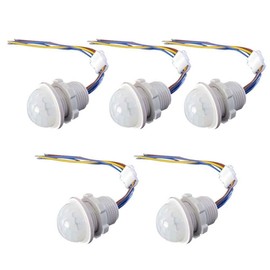 5/10Pcs PIR Infrared Motion Sensor Detector Smart Switch 110V Light Switch Auto (5pcs)