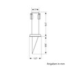 ledscom.de Poru Garden Socket Column with Ground Spike for Outdoor