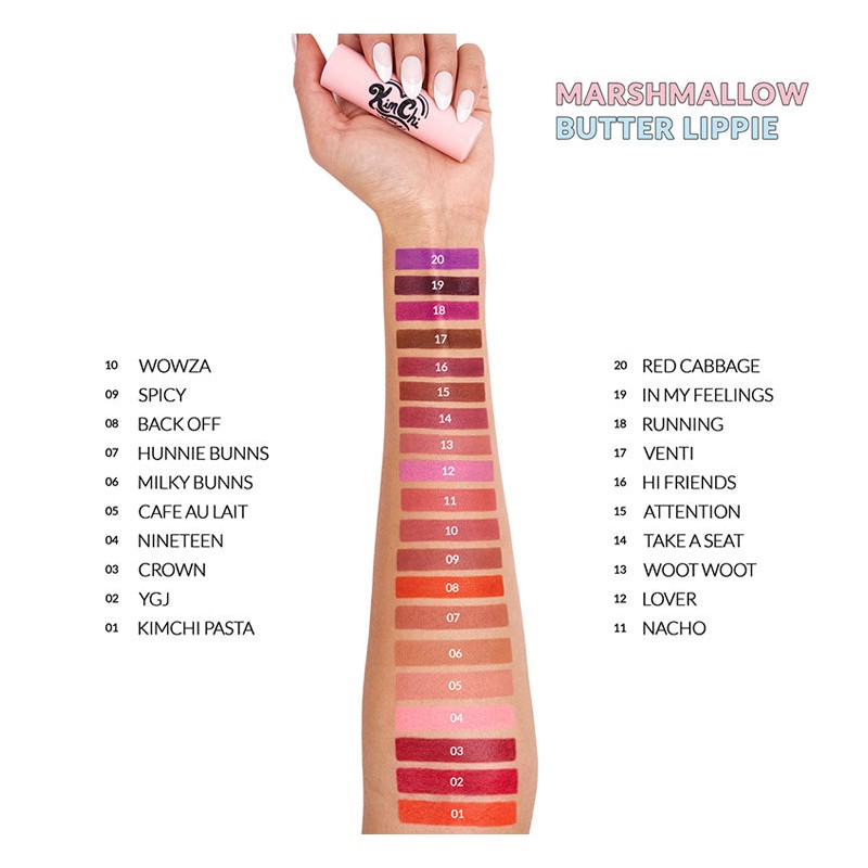 KIMCHI CHIC BEAUTY MARSHMALLOW BUTTER LIPPIE - 05 CAFE AU