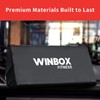 WINBOX Preacher Pad, Seated Arm Blaster for Biceps, Preacher Curls