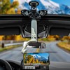 GOWENIC Car Tripod Suction Cup Holder, Strong Adsorption Tripod Suction