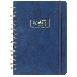2026-2028 Monthly Planner - 3 Year Monthly Planner from Jan. 2026 to Dec. 2028, 6.4'' x 8.5'', Calendar Planner 2026-2028 with Thick Paper and Tabs, Blue