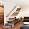 Wooden Handrails, 1-20ft Non-Slip Staircase Handrail, for Home Garden Corridor