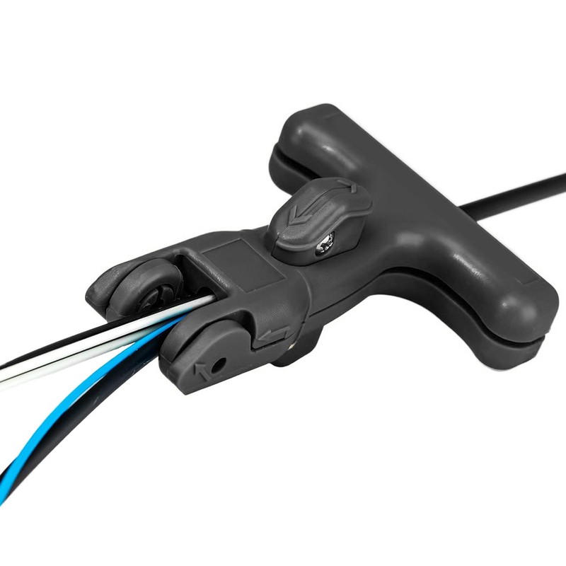 Fiber Optic Cable Stripper Horizontal Cutting Longitudinal Slitting Fiber Stripping