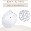 Patelai 50 Pieces 5 Gallon Paint Strainer Bags White Regular