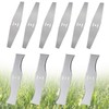 eupdd Pack of 10 Electric Grass Trimmer Replacement Blade: Metal
