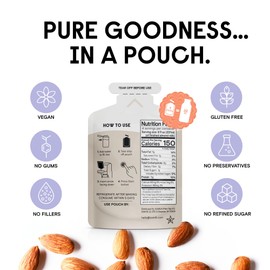 Numilk Pouches Variety 12-Pack (4 - Unsweetened Almond / 4 - Golden / 4 - Matcha Oat) - Creamy Plant-Based Milk in Seconds - Easy-to-Use with the Numilk Nut Milk Maker Machine - One Pouch Makes 32oz
