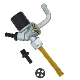 BRIOTA Petrol Tap, Fuel Tap with Water Bag, Fuel Tap with Brass Strainer and Water Bag for Simson Schwalbe KR51/1, KR51/2 and SR 50