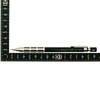 Pentel Graph Let Mechanical Pencil Graph1000CS, 0.3mm, Black (PG1003CS-A)