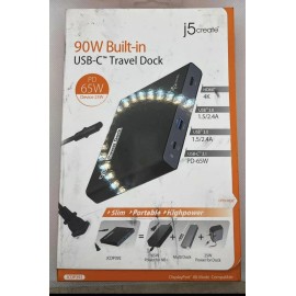 j5create 90W Built-in USB-C™ Travel Dock