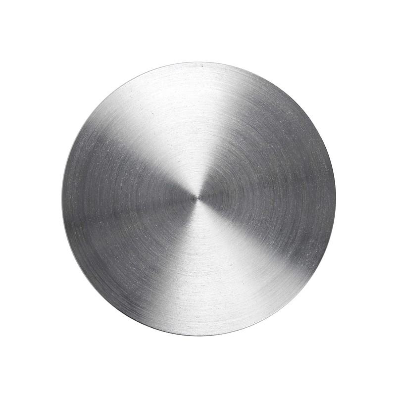 Zeller Set of Coasters 7 pcs. 10cm, Stainless_Steel, Multi-Colour, 28