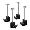 WANGCL 4 x Luminum Pickup Truck Tool Box Mounting Bungee