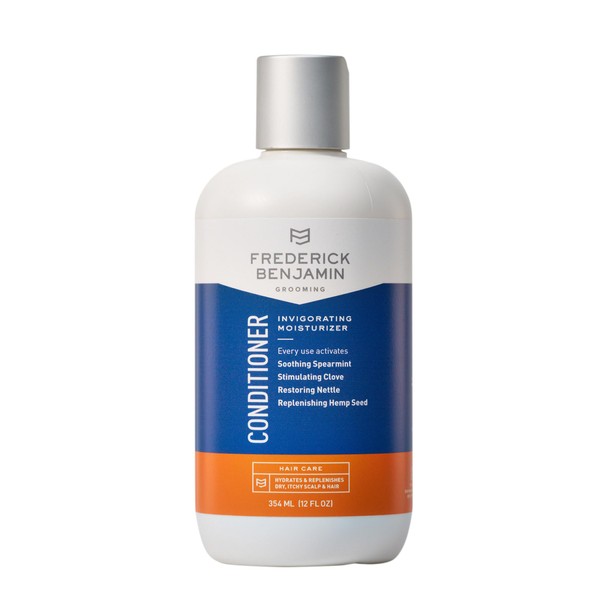 Frederick Benjamin Conditioner for Dry Scalp and Dry Hair, Natural Moisture & Softening Oils, 12oz