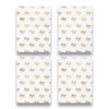 Wedding Wrapping Paper, Quality Love White Wrapping Paper With Gold