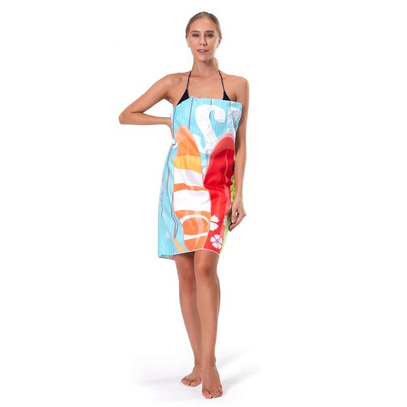Sand Free XL Beach Towel + Bag Quick Dry Microfibre