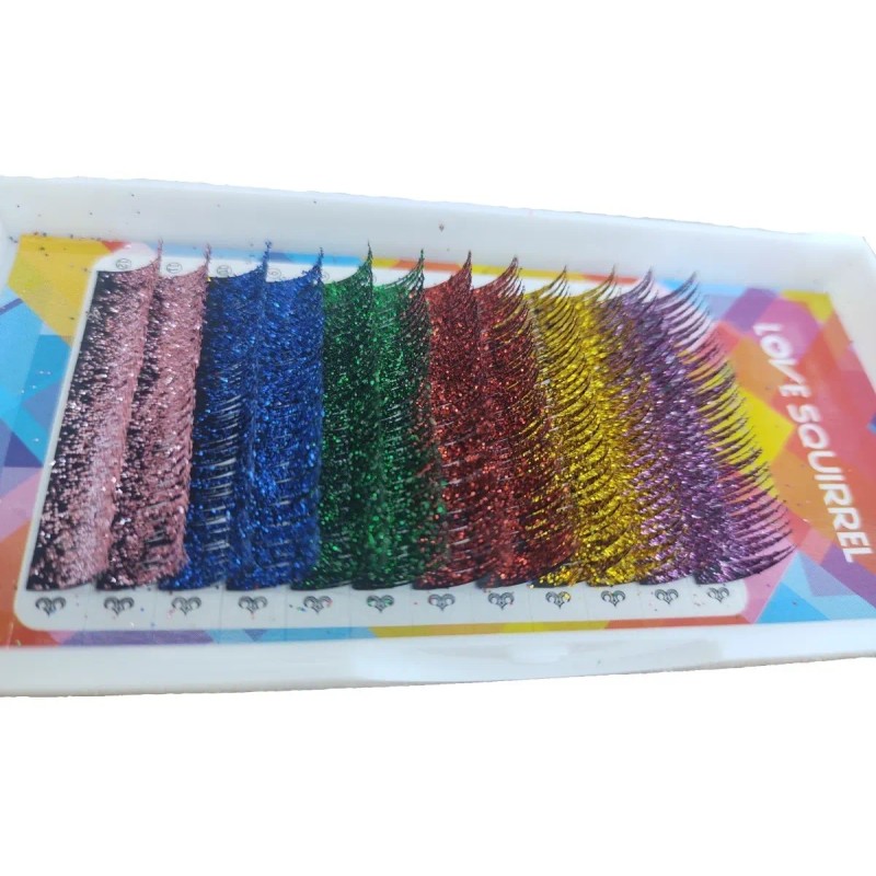Extensiones De Pestañas Glitter