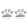 AVILMORE 3D 3D Paw Sticker Car Sticker Set of 2