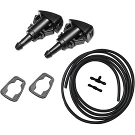 Shnile 2X Windshied Wiper Washer Nozzle Spray Compatible with Dodge Caliber 2007-2012