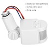 sourcing map Motion Sensor AC110-240V Infrared PIR Detector Switch for