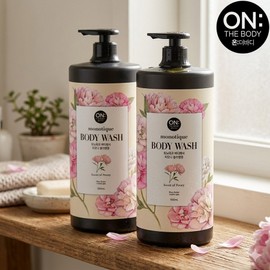 On the Body LG Household & Health Care Monotique Body Wash 1500ml, 1.5L, 2 packs / LG생활건강 모노티크 바디워시 1500ml, 1.5L, 2개