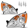 KarSpareHub Halogen Headlights for 2005-2006 Honda CR-V 4-Door Sport