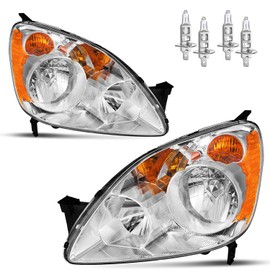 KarSpareHub Halogen Headlights for 2005-2006 Honda CR-V 4-Door Sport